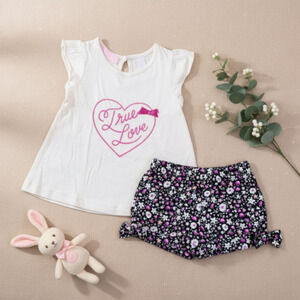 New Without Tags Baby Headquarters Girl outfit Size 12 months